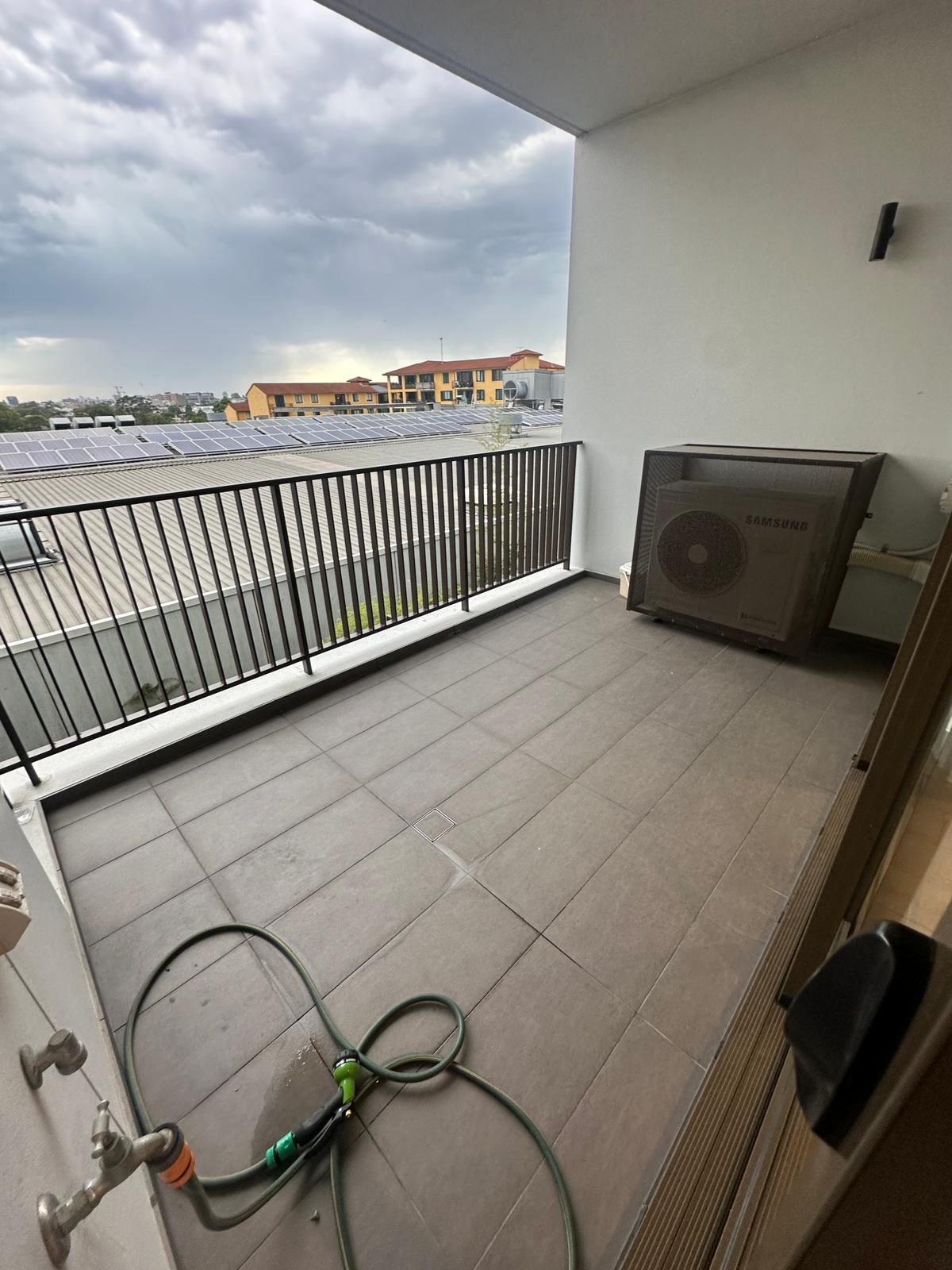 Balcony Cleaning - After cleaning