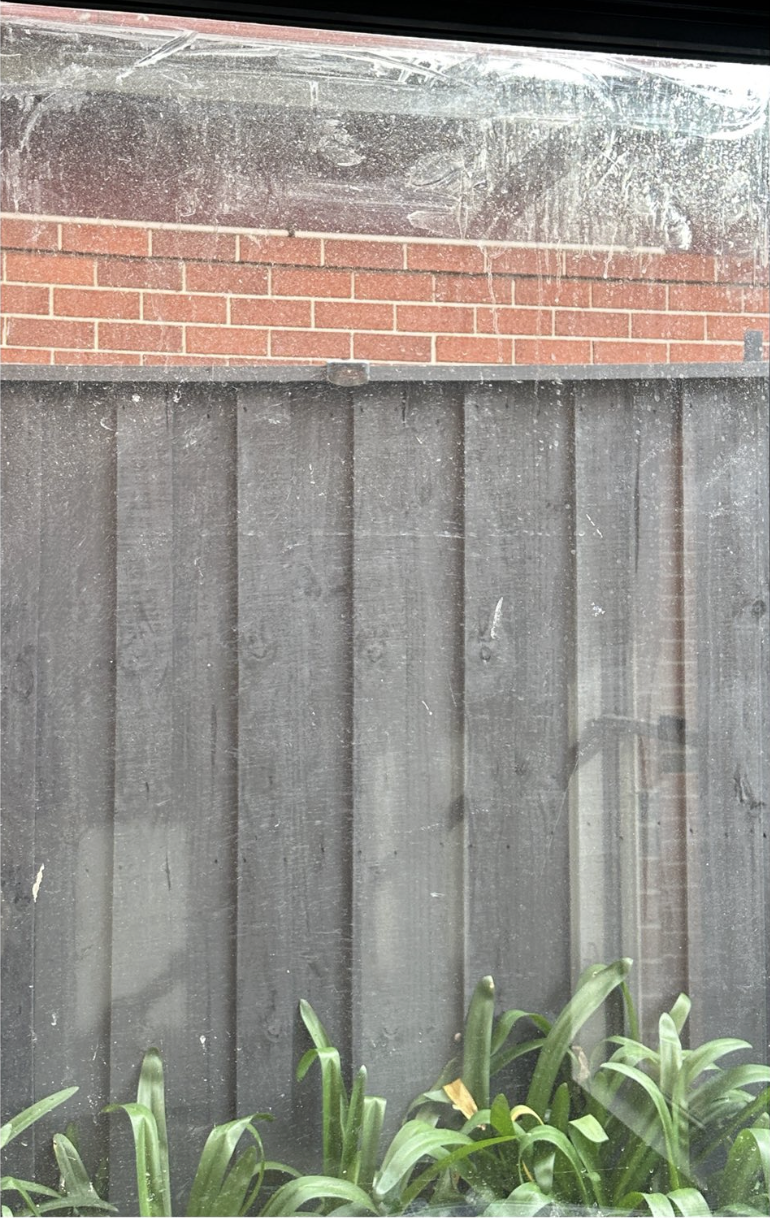 Window Cleaning - Before cleaning